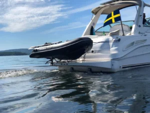Broberg Marine Boatlift -syrefast davit for badeplattform - Bilde 3